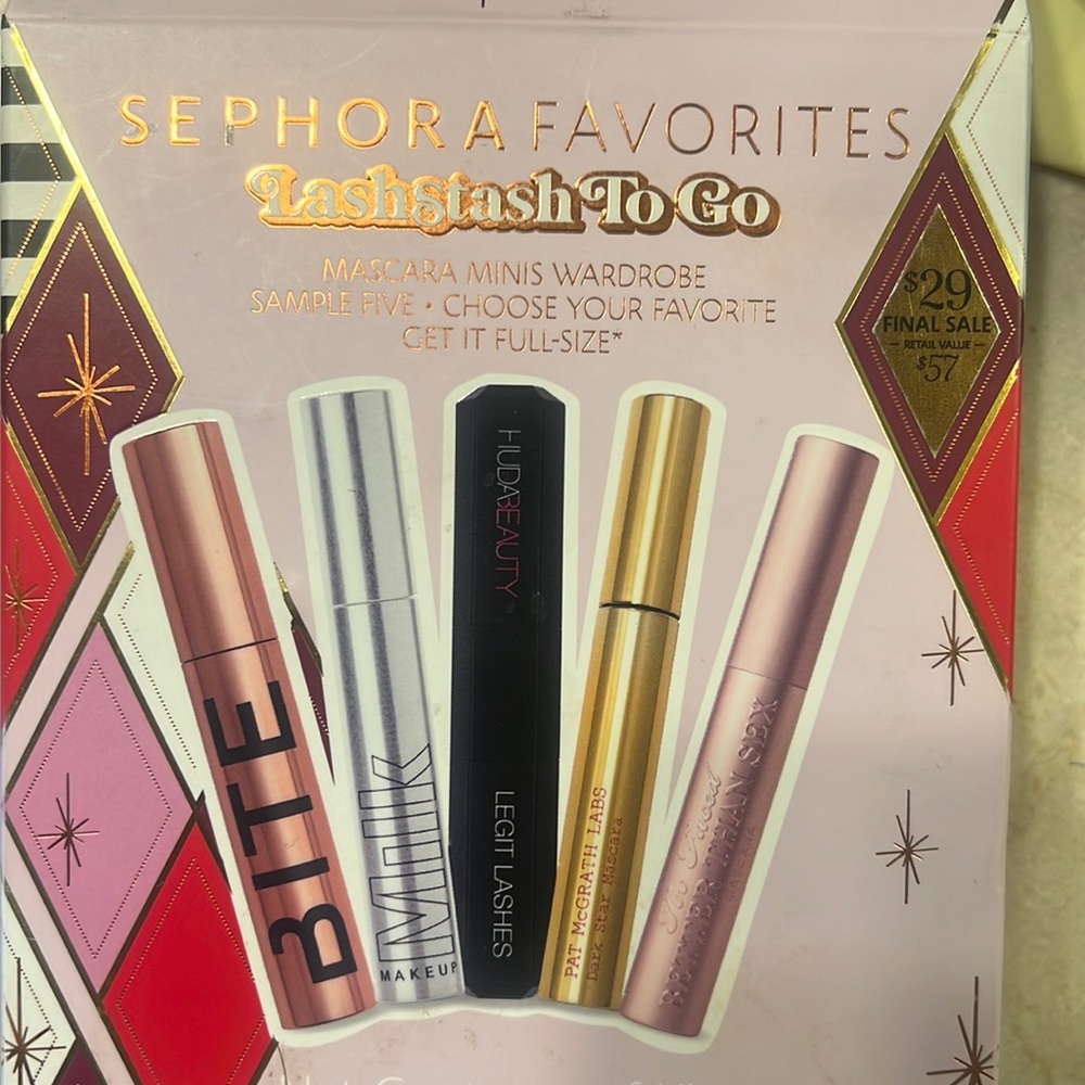 Sephora mascara pack!